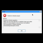 How to Fix the “Failed to Initialize Player” Error on GameHub